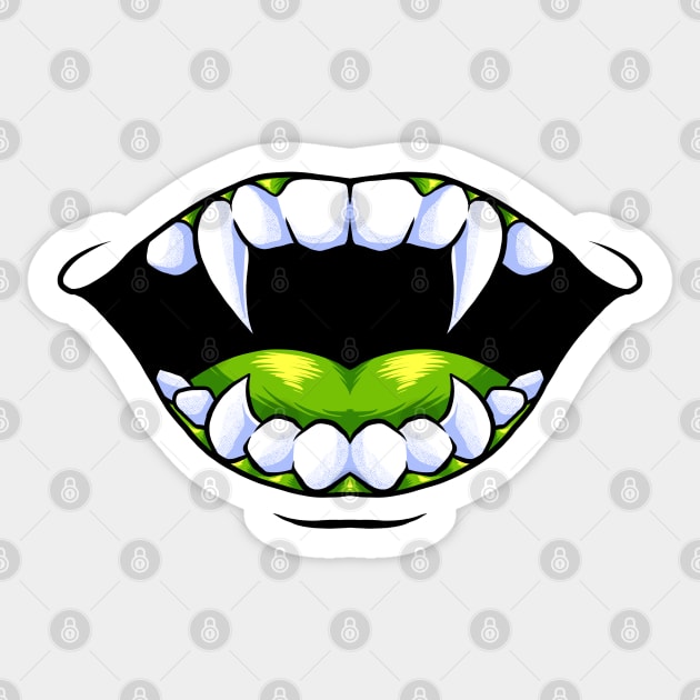 smiling mask mark3 Sticker by spoilerinc